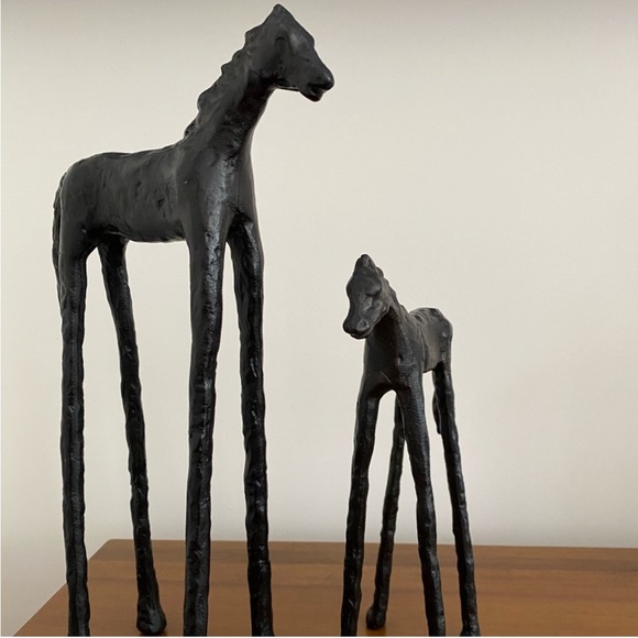 Pottery Barn Accents Pottery Barn Sculptural Silhouettes Black